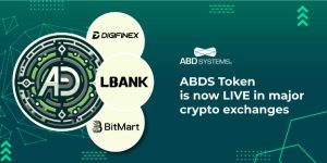 ABDS Token Now Live for Trading on 3 Major Crypto Exchanges