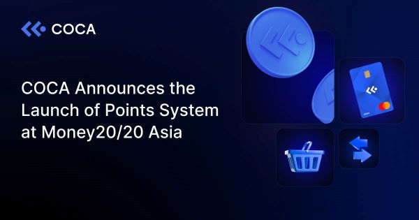 COCA Announces the Launch of Points System at Money20-20 Asia