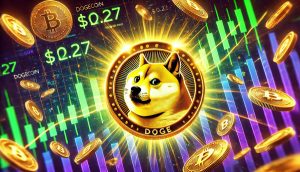 DOGE Price Surges to 27 Cents and Gains Further Momentum