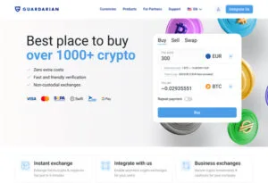 How to Buy Your First Cryptocurrency via Guardarian