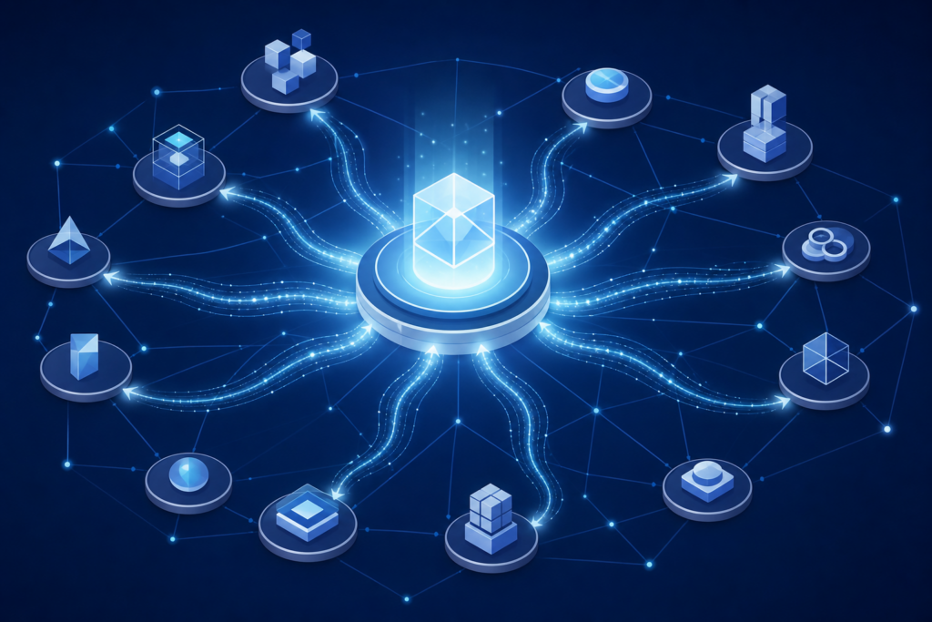 Venture Capital verteilt Finanzierung auf vernetzte Blockchain-Projekte