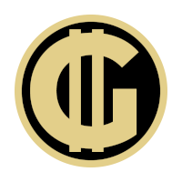 Black Gold Coin Logo