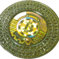 Casascius Physical Bitcoin Logo