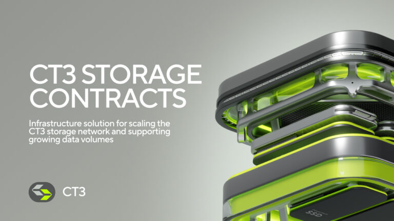 CT3 kündigt dedizierte Storage Contracts zur Erweiterung der dezentralen Speicherinfrastruktur an