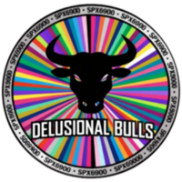 DELUSIONAL BULLS Logo