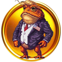 Donald Toad Coin Logo