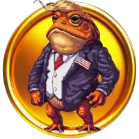 Donald Toad Coin Logo