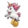 Jumping With Unicorn Moneybags (JWUM)