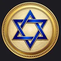 Jewish Engineered Wealth Coin Logo