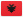 Flagge von Albanien