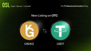 OSL stärkt das digitale Asset-Ökosystem Asiens mit der Listung des staatlich überwachten, goldgedeckten Stablecoins USDKG