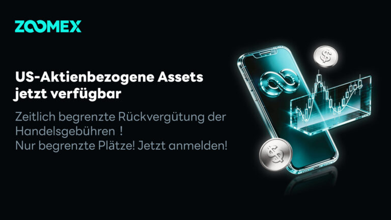 Zoomex startet ZoomexStocks: Globale Aktien mit USDT handeln + Limitierte Handelsgebühren-Rabattaktion